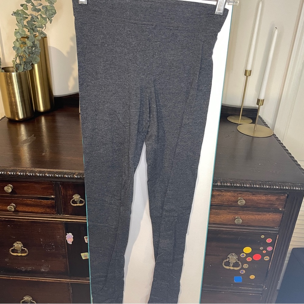 XS PINK leggings with dog embroidered detail